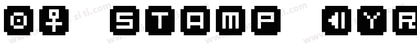 BM stamp Cyr Normal字体转换